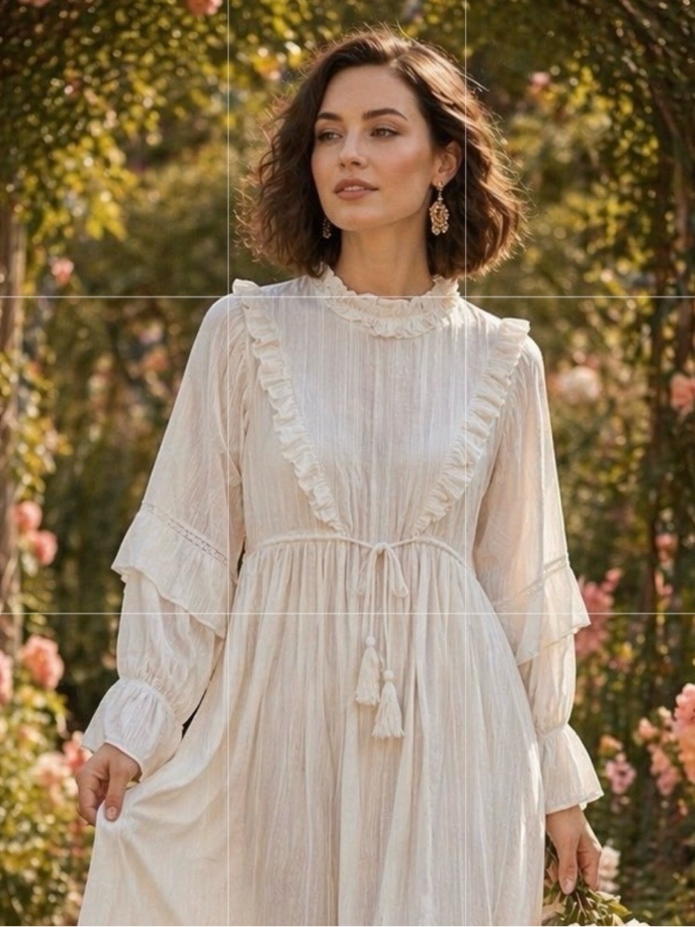 NWT CLEOBELLA White Misha Dress size Small